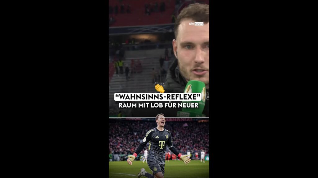 Raum mit viel Lob für Neuer