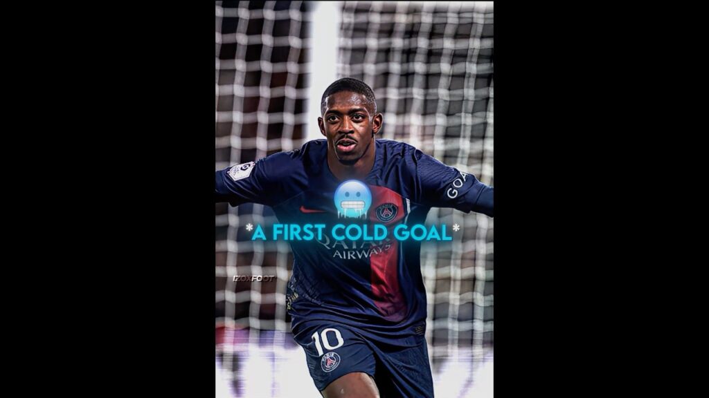Dembélé’s first goal for PSG was so cold 🥶🤯 Dembélé's first goal for PSG was so cold 🥶🤯