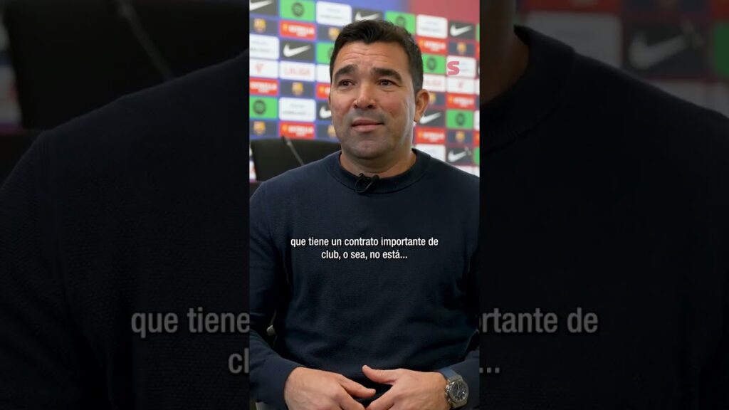 🗣️ Deco sobre la renovación de Ferran Torres: "Contamos con Ferran Torres. Es un jugador que...