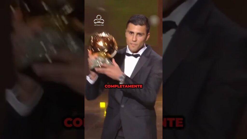 Rodri é provavelmente o pior vencedor da Bola de Ouro de todos os tempos 👎 #bolaDeOuro #rodri