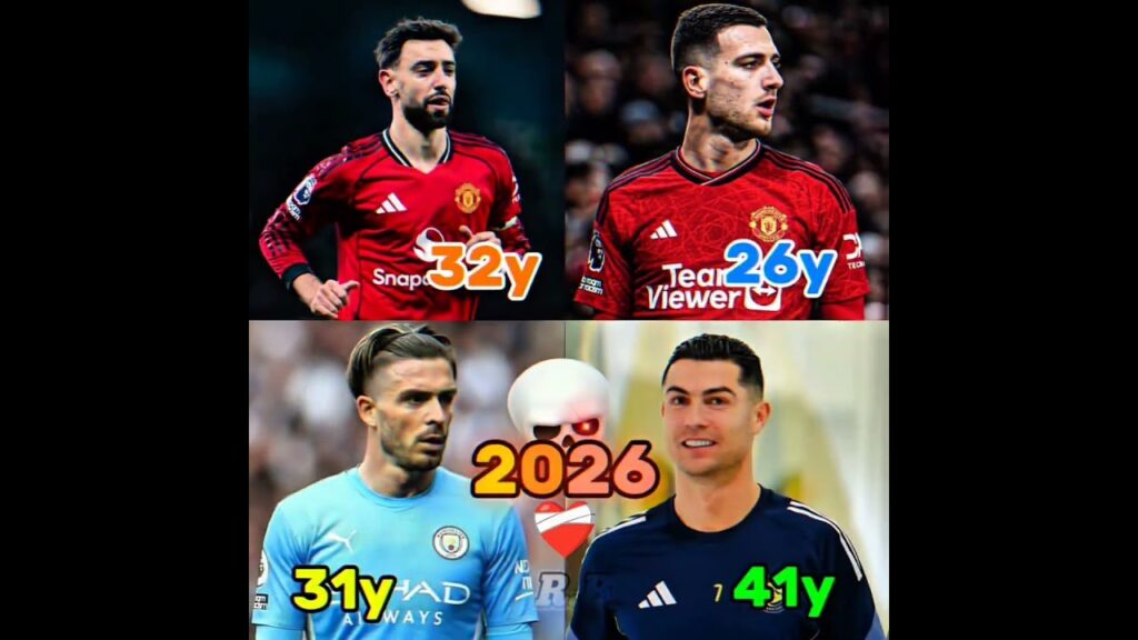 Cristiano Ronaldo x Jack Grealish x Diogo Dalot x Bruno Fernandes☠️🤯