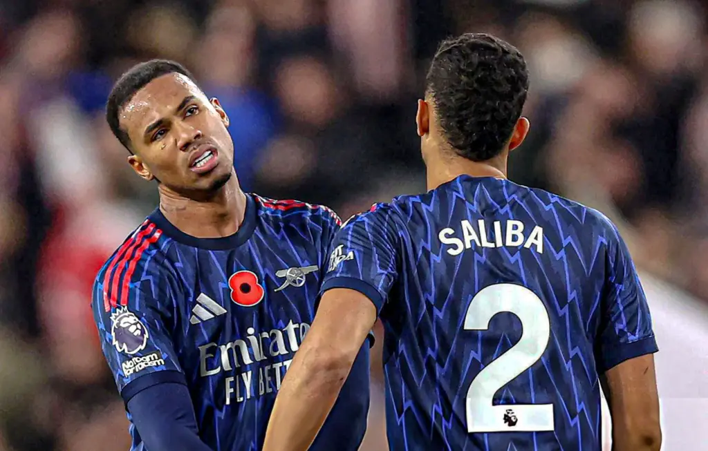 Gabriel Magalhaes and William Saliba