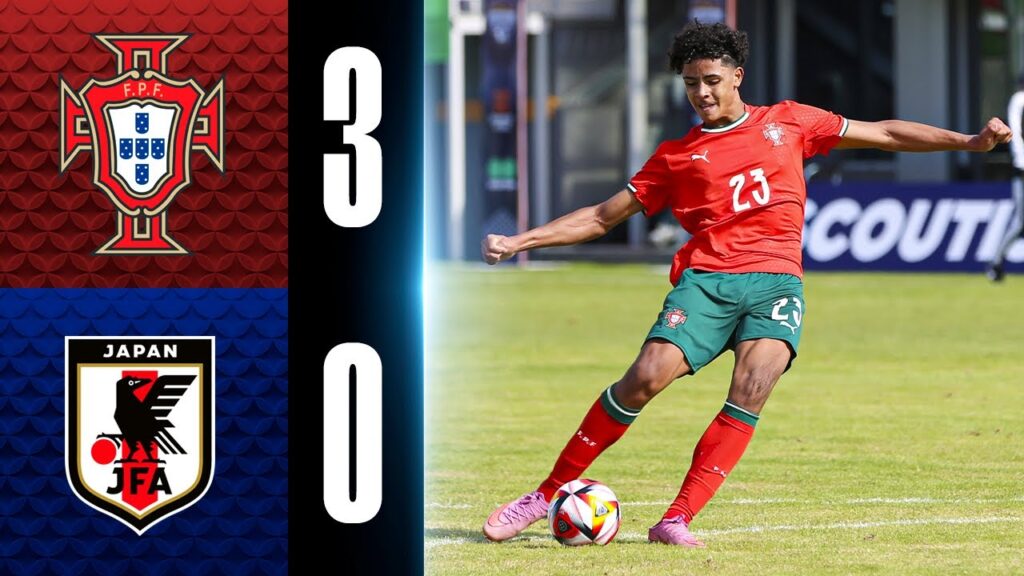 Portugal U16 [Cristiano Ronaldo Jr.] 3-0 Japan U16 (12/02/2026)