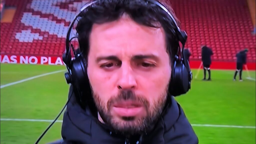 Bernardo Silva Reacts to Liverpool 1-2 Manchester City