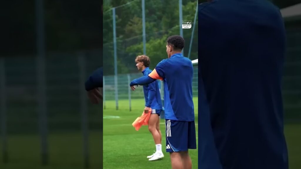 😍 Cristiano Ronaldo and João Félix already inseparable at Al Nassr training!