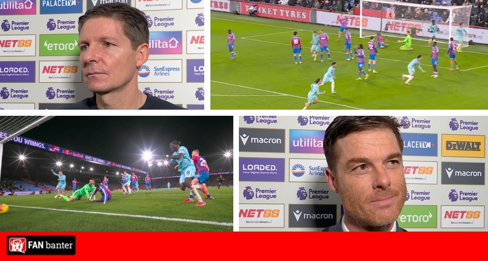 3 goals in 7 minute comeback for Burnley cancels out Strand-Larsen's double for Palace