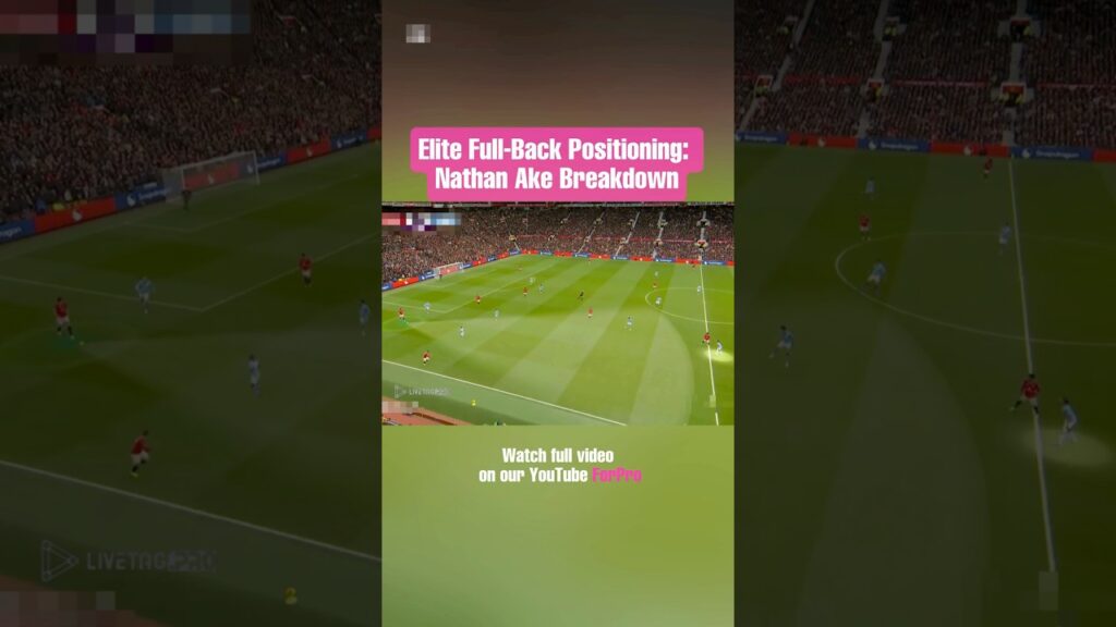 Elite Full-Back Positioning: Nathan Ake Breakdown Full video on YouTube «ForPro» 🎥