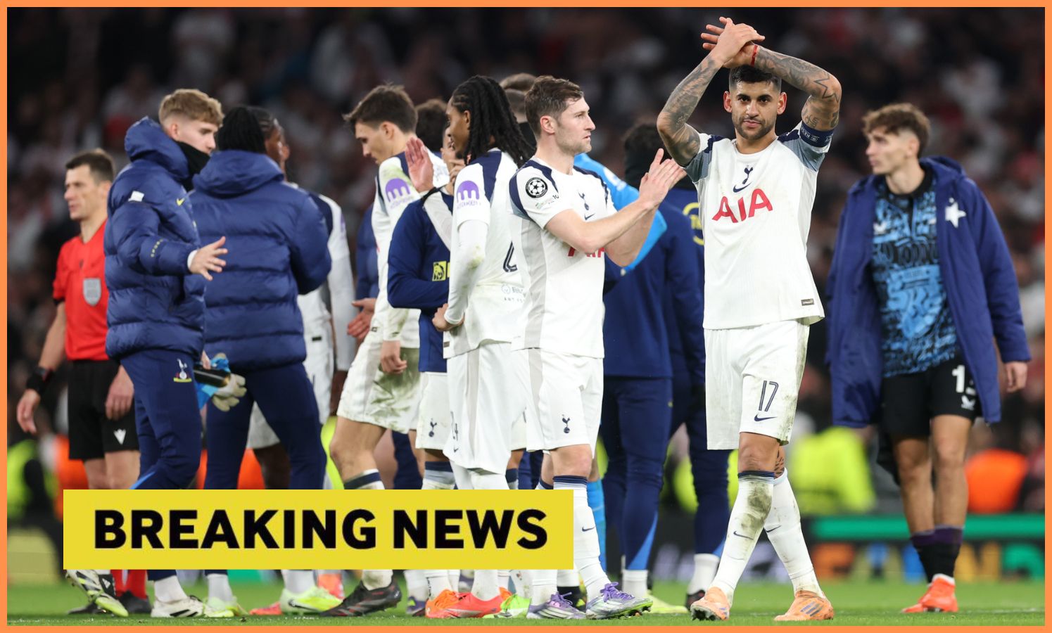 Tottenham breaking news