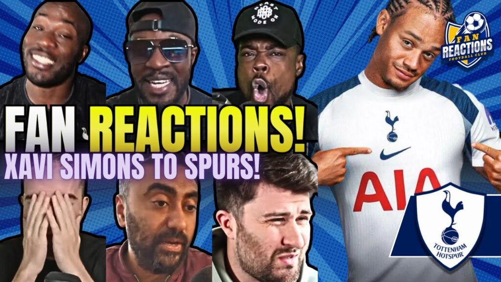 SPURS & CHELSEA FANS REACTIONS TO SPURS HIJACKING XAVI SIMONS FROM CHELSEA! | FAN REACTIONS