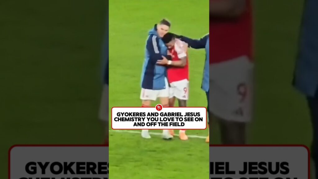 GYOKERES 🫂 GABRIEL JESUS #footballshorts