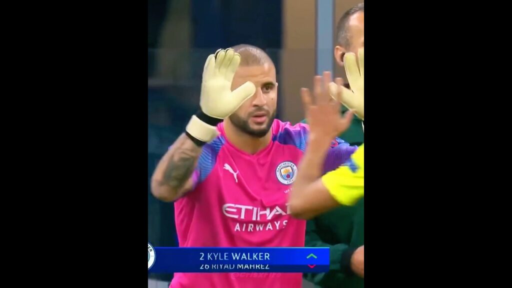 When Kyle Walker Went In Goal 🤯