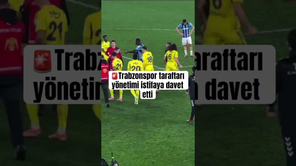 Matteo Guendouzi'nin hırsı! Trabzonspor’da istifa sesleri maç sonunda yaşananlar! #shorts #gündem