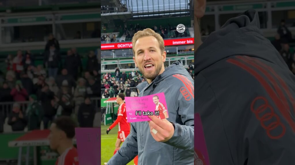 Harry Kane got a special Valentines Day gift 💌😄