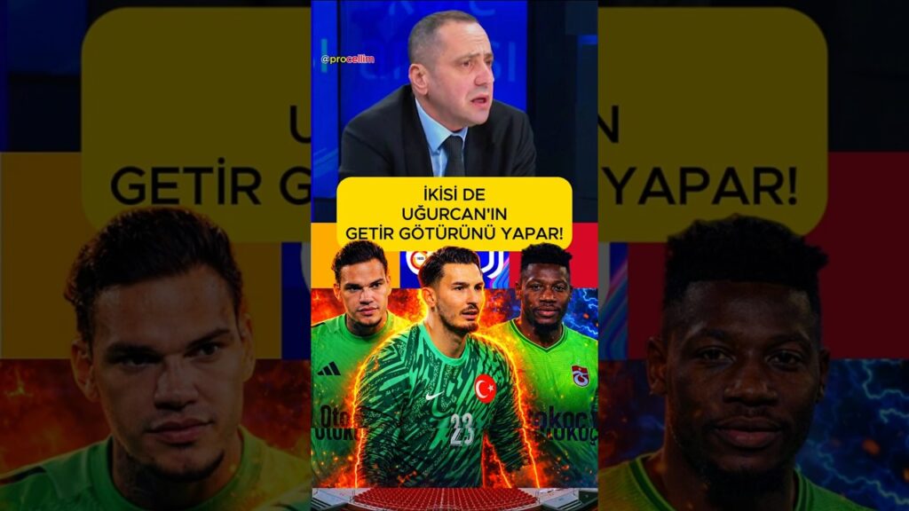 Ederson ile Onana Uğurcan Çakır'ın Ancak Getir Götürünü Yapar! Trabzonspor Fenerbahçe  #procellim