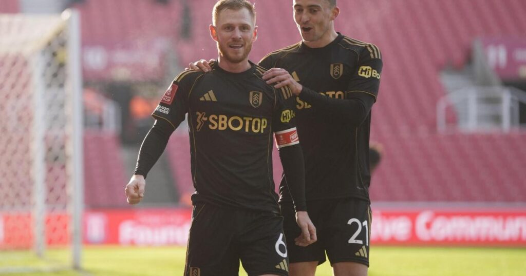 Harrison Reed hits late winner as Fulham triumph at Stoke in FA Cup