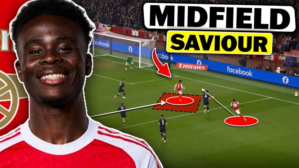 Why Bukayo Saka's NEW Midfield Role Can ELEVATE Arsenal