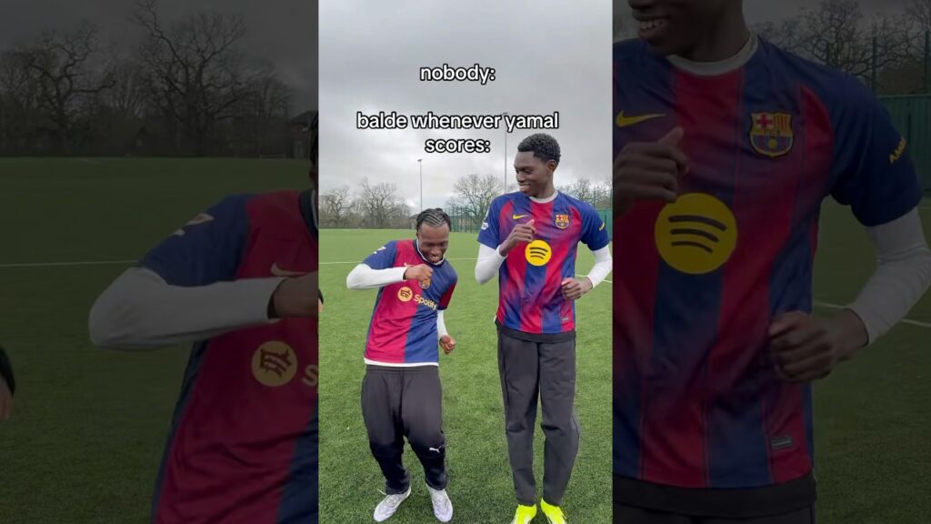 Balde Whenever Yamal SCORES🕺🏾 #football #footballshorts #soccer #funny