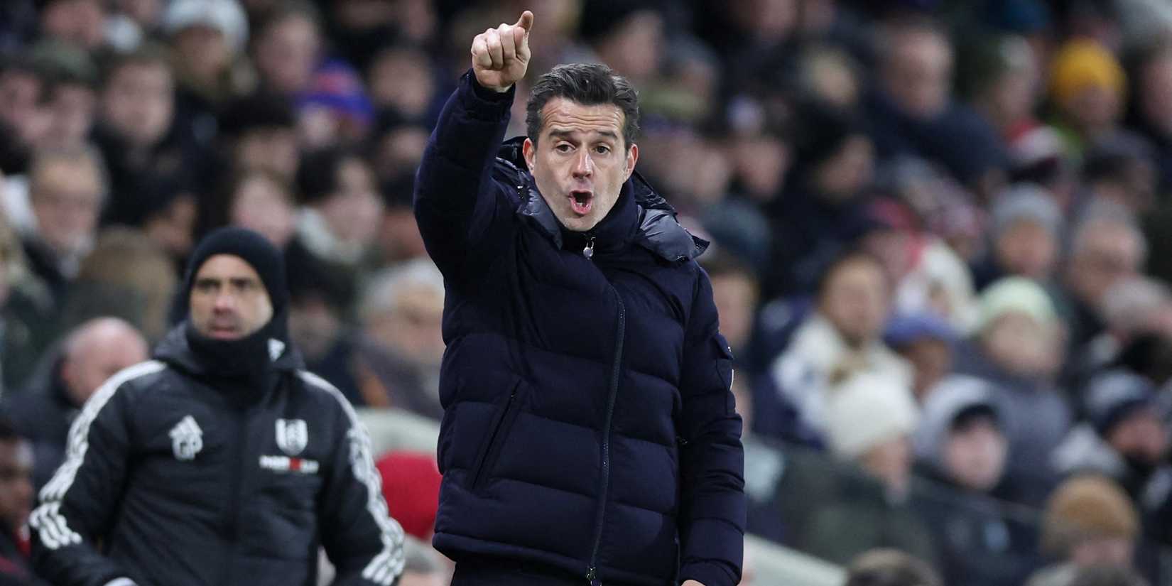 Fulham manager Marco Silva reacts