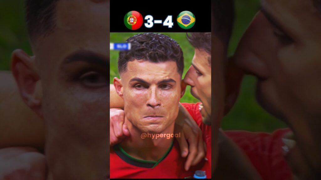 Neymar HUMILIATES Cristiano Ronaldo 😱 | 4–3 Thriller Shocks Portugal #ronaldo #neymar #portugal