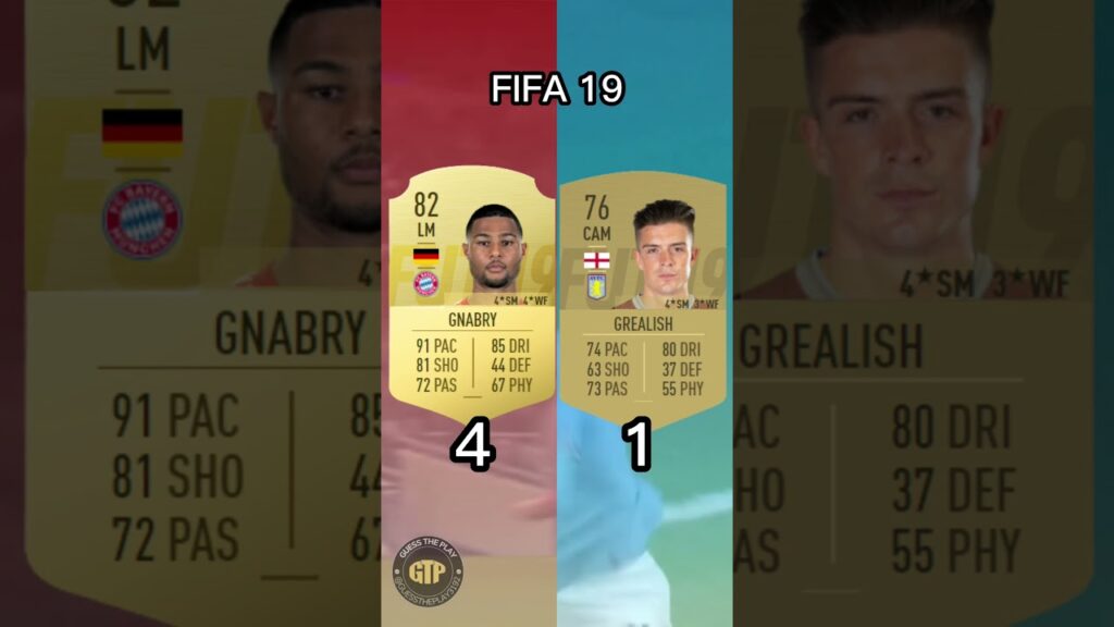 Jack Grealish VS Serge Gnabry #shorts #fifa23 Jack Grealish VS Serge Gnabry #shorts #fifa23