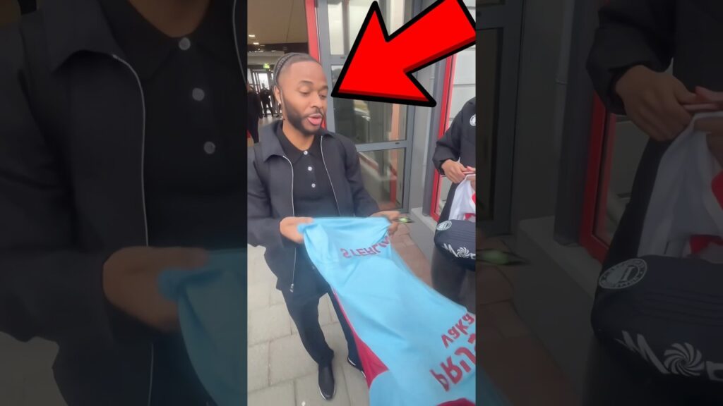 OMG! Just seen ARSENAL’s yesteryear star RAHEEM STERLING sign for FEYENOORD|Powered by chinkseyMEDIA