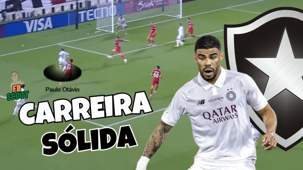 COMO JOGA PAULO OTÁVIO, LATERAL-ESQUERDO QUE INTERESSA AO BOTAFOGO
