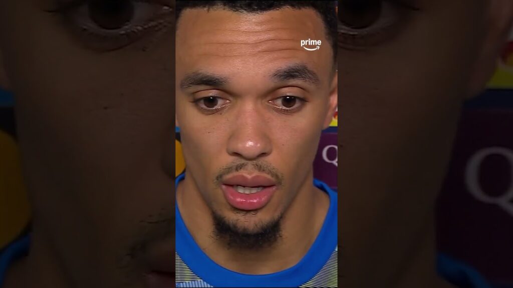 Trent Alexander-Arnold gives his view in the post-match interview 🗣️ #championsleague #realmadrid