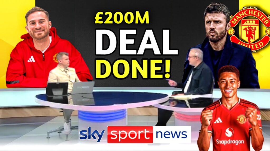 LATEST:£200M DEAL DONE😱 Jude Bellingham and Alexis Mac Allister join Man Utd Under Michael Carrick✅