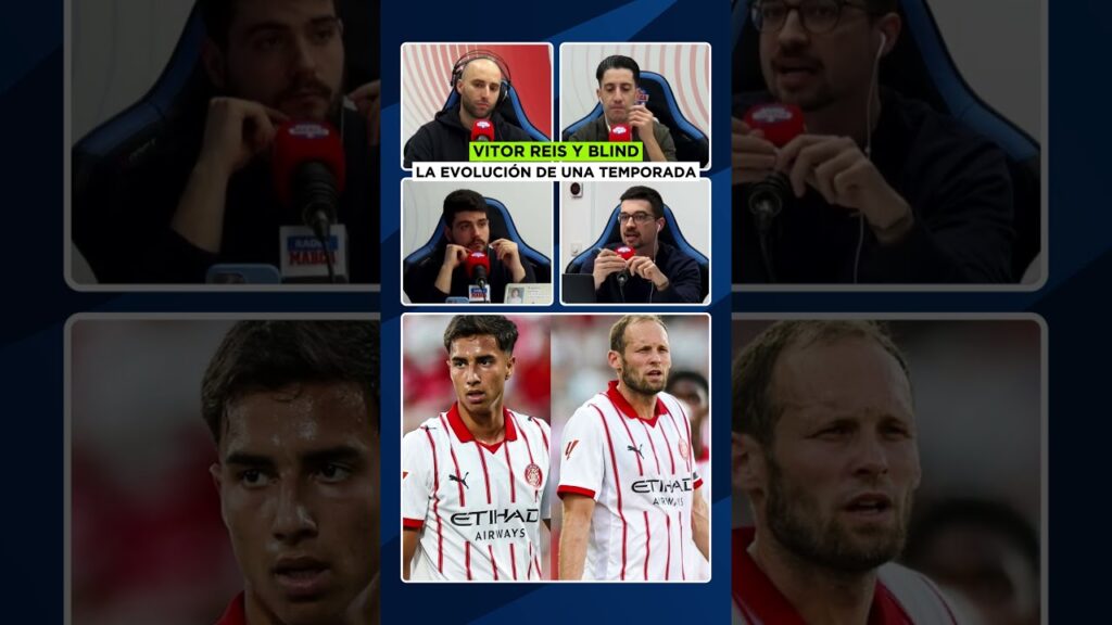 LA EVOLUCIÓN DE VITOR REIS Y DALEY BLIND EN LA DEFENSA DEL GIRONA #futbol #laliga LA EVOLUCIÓN DE VITOR REIS Y DALEY BLIND EN LA DEFENSA DEL GIRONA #futbol #laliga