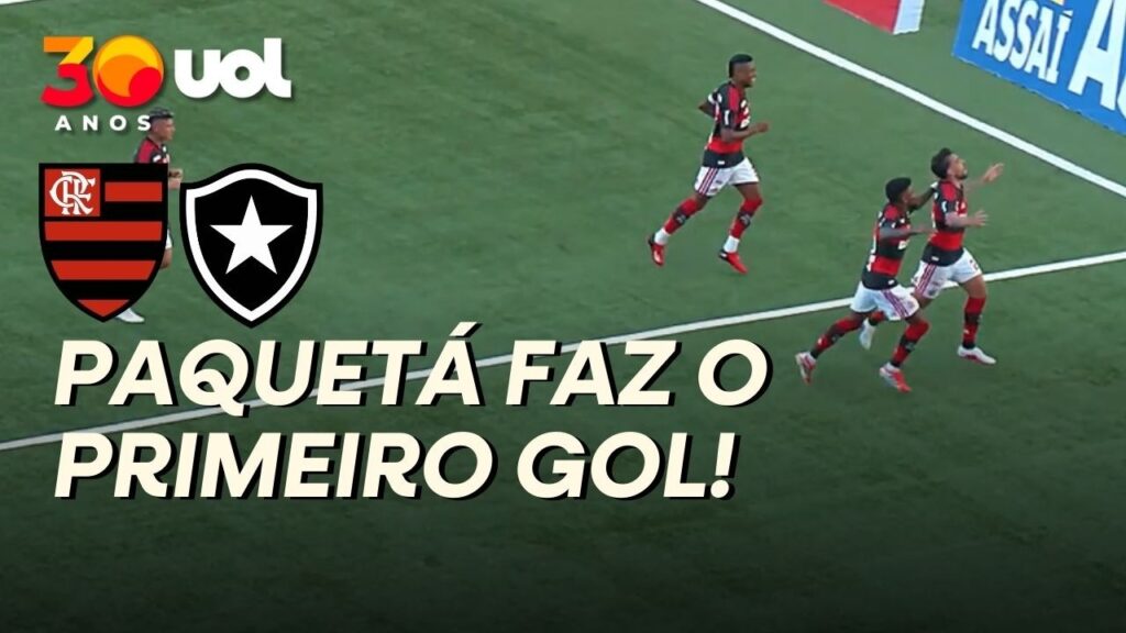 BOTAFOGO FALHA E PAQUETÁ ABRE O PLACAR! VEJA O GOL