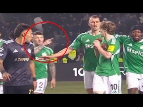 Kieran Trippier frustrated with Anthony Gordon during game vs Qarabag Kieran Trippier frustrated with Anthony Gordon during game vs Qarabag