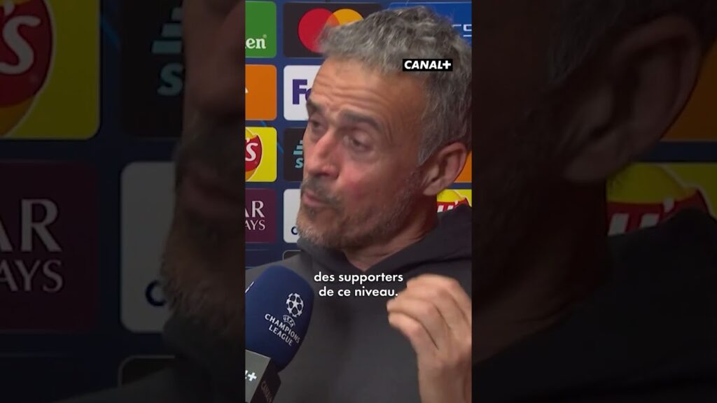 Luis Enrique amoureux des supporters du PSG 😍