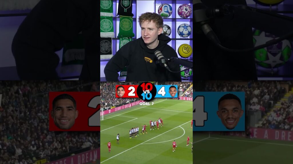 TRENT ALEXANDER ARNOLD'S LAST 10 GOALS HAKIMI'S LAST 10 GOALS!