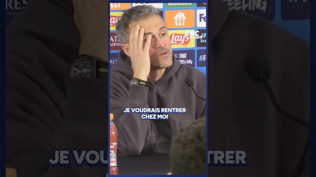 LUIS ENRIQUE VEUT RENTRER À LA MAISON ! LUIS ENRIQUE VEUT RENTRER À LA MAISON !