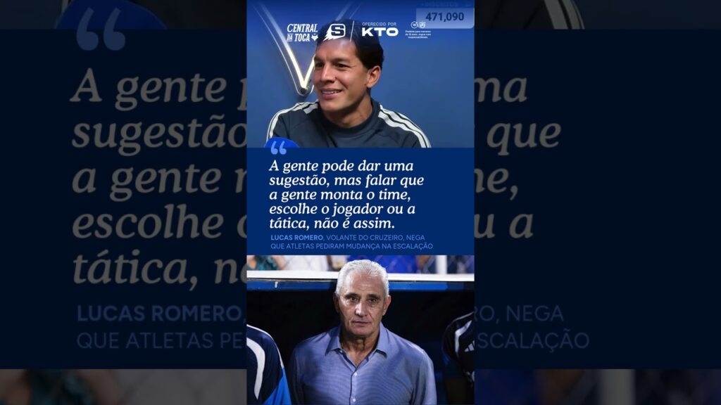 ROMERO DESMENTE PEDIDO POR 3 VOLANTES NO CRUZEIRO ROMERO DESMENTE PEDIDO POR 3 VOLANTES NO CRUZEIRO