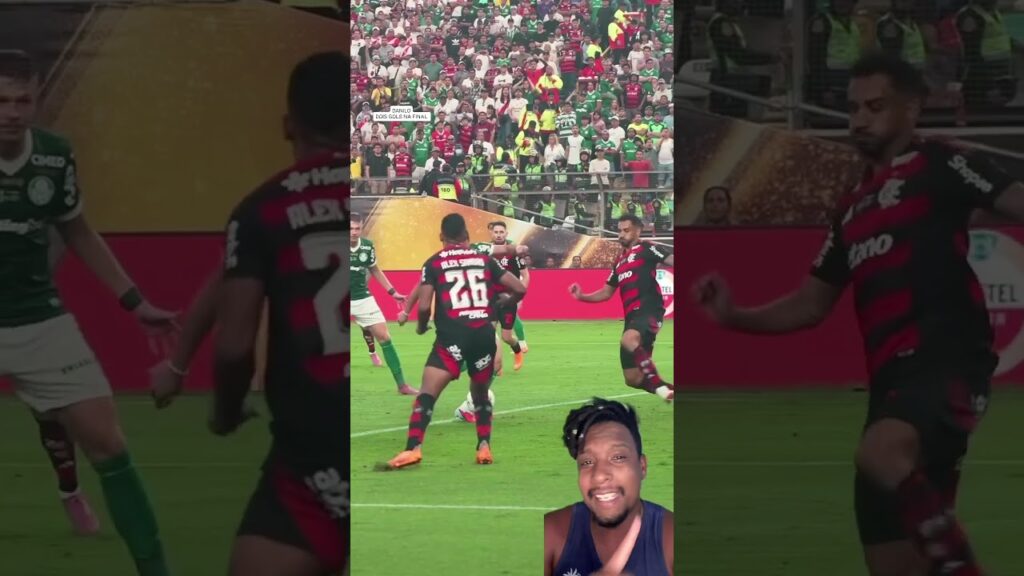 DANILO FEZ DOIS GOLS NA FINAL #flamengo #palmeiras
