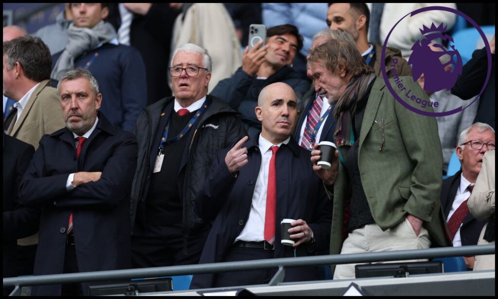 Man Utd ‘keen’ to recruit Marcos Senesi on a free transfer Manchester United officials in the stands