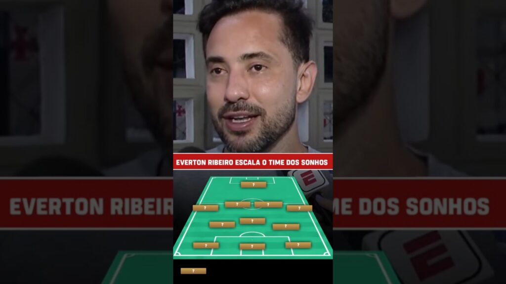 EVERTON RIBEIRO ESCALA O SEU TIME DOS SONHOS #flamengo #evertonribeiro #mengão #futebol #mengo