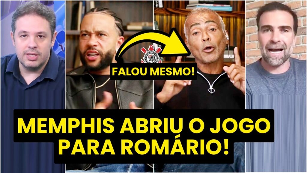 E AGORA? "ISSO que o MEMPHIS FALOU pro ROMÁRIO SÓ MOSTRA que..." ENTREVISTA REPERCUTE | CORINTHIANS
