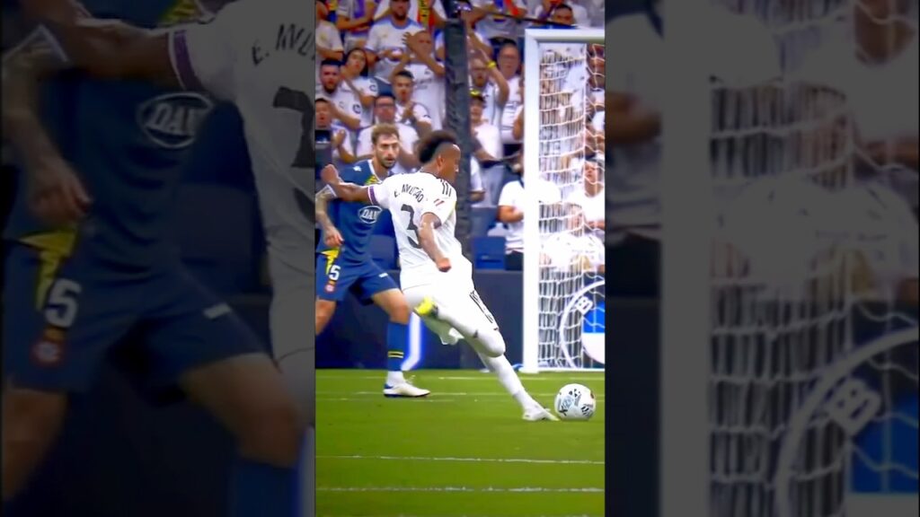 Gol de Éder Militão, do Real Madrid #edermilitao #football