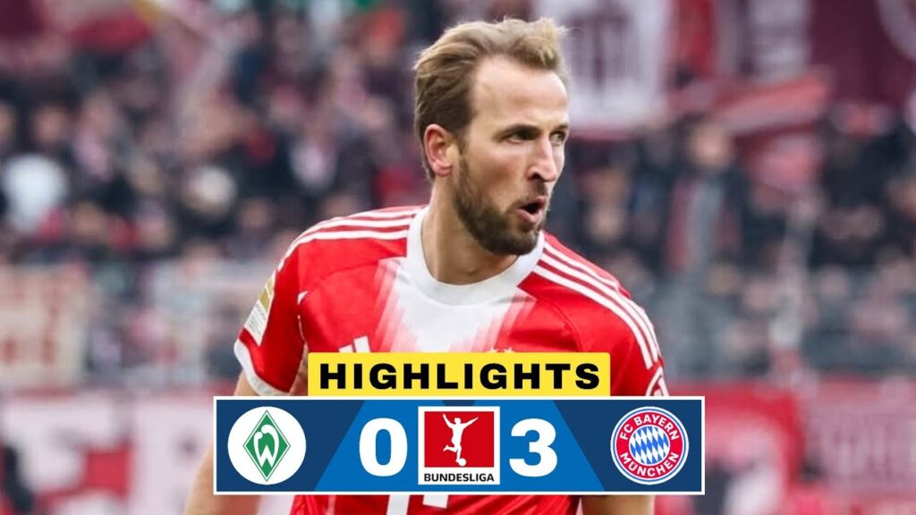 Werder Bremen vs Bayern Munich 0-3 Highlights | Harry Kane Goals | Bundesliga 2025-26 | Goretzka
