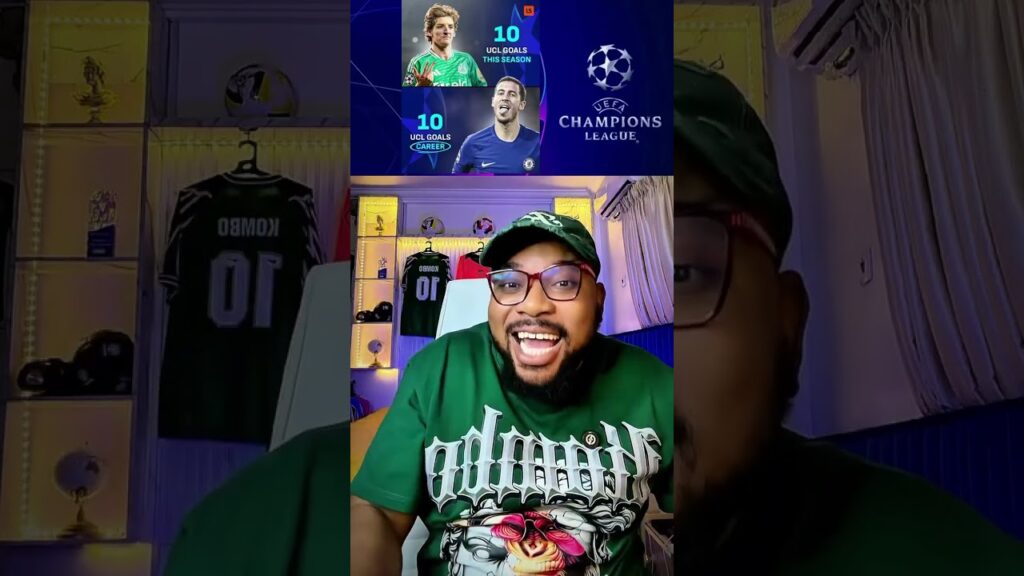 EDEN HAZARD WILL ALWAYS BE DISRESPECTED BECAUSE HE SCORED ONLY 10 GOALS IN THE UCL #shorts #fypage