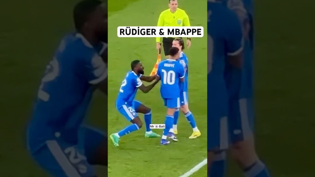 Rüdiger’in Mbappe’yi koruduğu anlar : Benfica vs Real Madrid