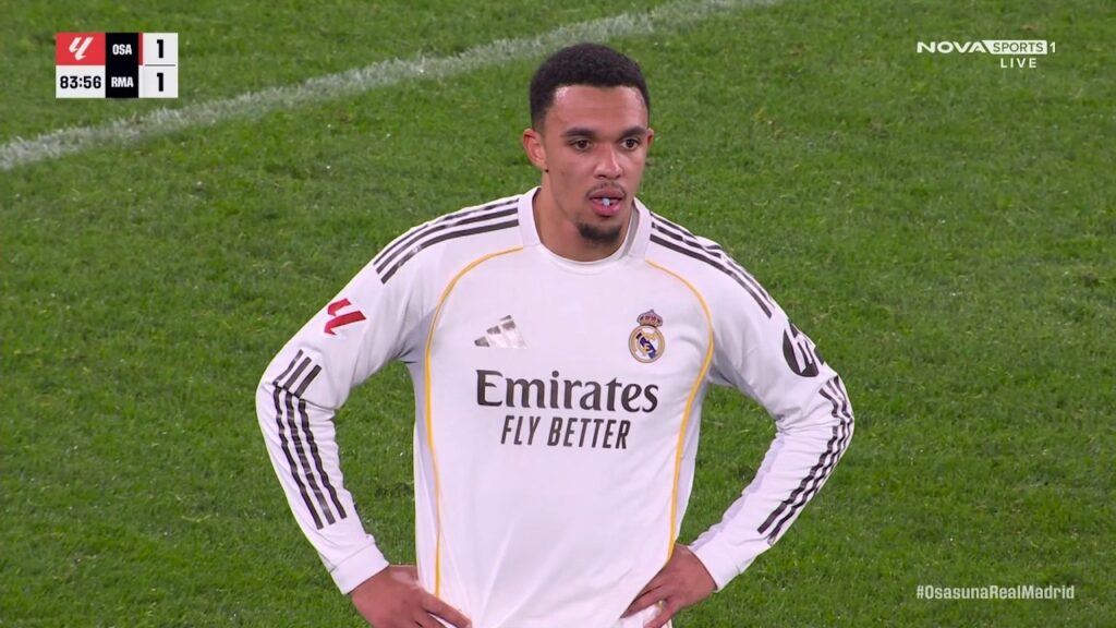 Trent Alexander-Arnold vs Osasuna | Perfomance & 1 Free kick | (21/02/2026)