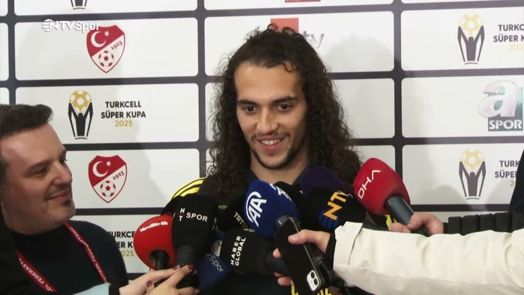 "Bu Daha Başlangıç" | Matteo Guendouzi'nin Süper Kupa Röportajı | Fenerbahçe 2 - 0 Galatasaray