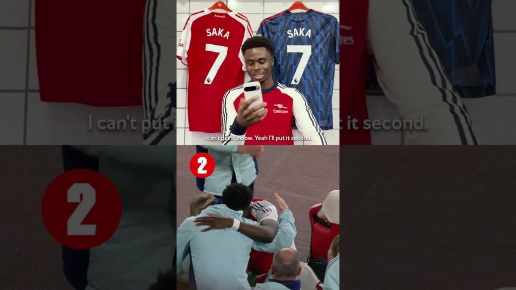 BUKAYO SAKA BLIND RANKS HIS 10 BEST PREMIER LEAGUE GOALS 🤩