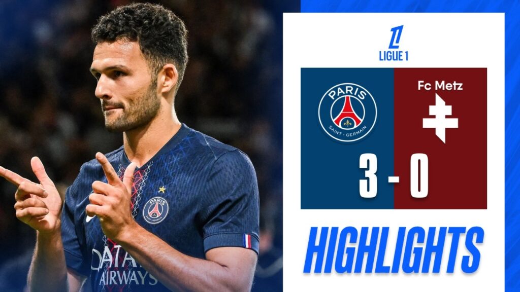 PSG Vs Metz 3-0 | Résumé & Buts | Buts de Doué, Barcola, Ramos | Ligue 1 2026 - PSG Metz Highlights