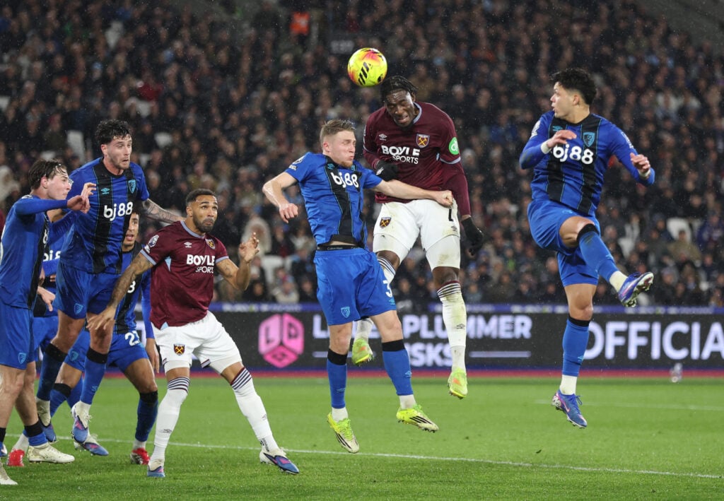 West Ham United v Bournemouth - Premier League
