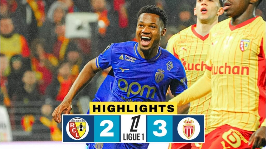 RC Lens vs AS Monaco 2-3 Résumé | Ansu Fati Goal | Ligue 1 Highlights | Folarin Balogun | Zakaria