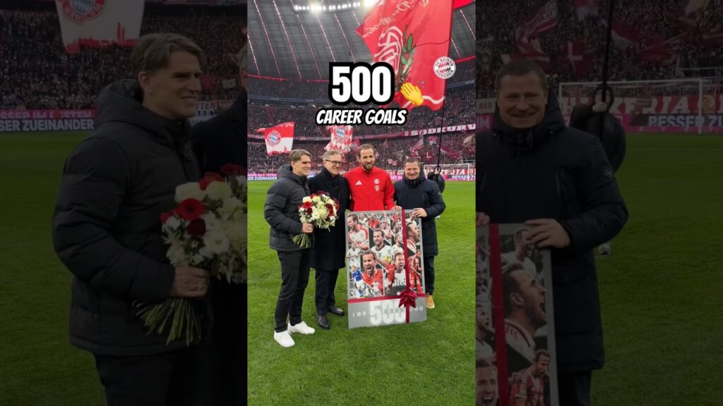 Congrats on 5️⃣0️⃣0️⃣ career goals, Harry Kane! ❤️